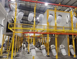 küçə işıqlarının rənglənməsi